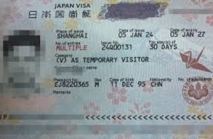 日本簽證類型